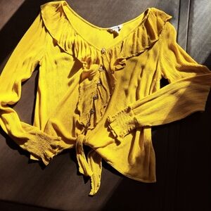 Express Tie Front Shirt